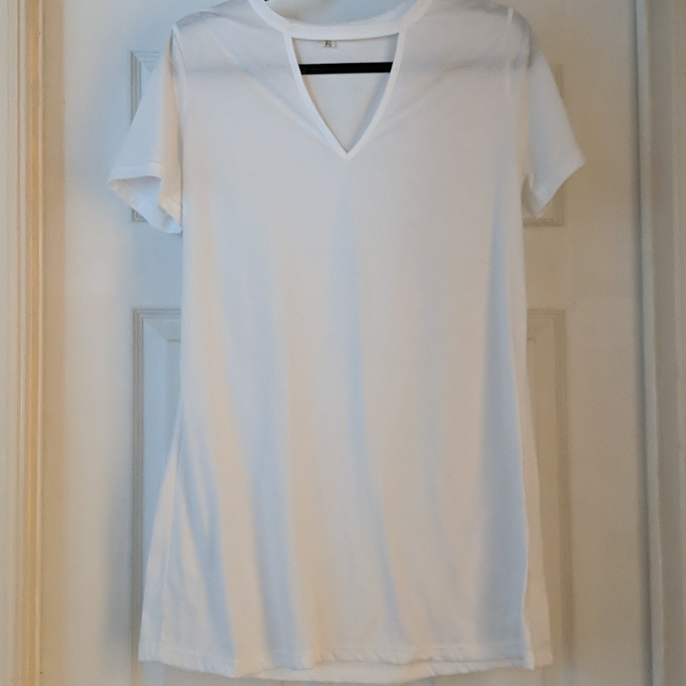 White Tee Dress